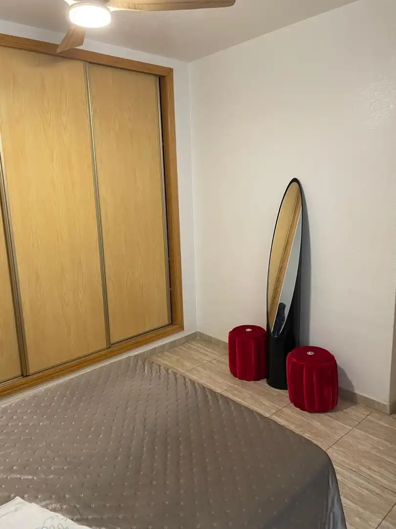 Schlafzimmer von Wohnung zur Miete in Águilas mit Möbliert und Balkon