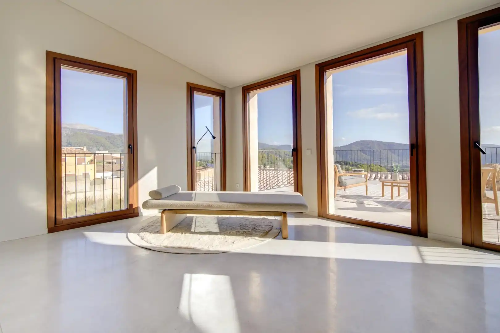 Living room of Houses for sale in Campanet  with Air Conditioner, Heating and Furnished