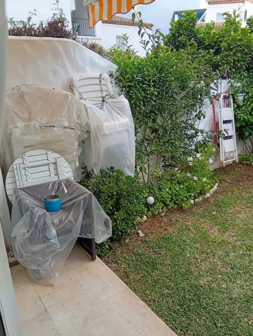 Garden of Apartments for rent in Estepona  with Furnished