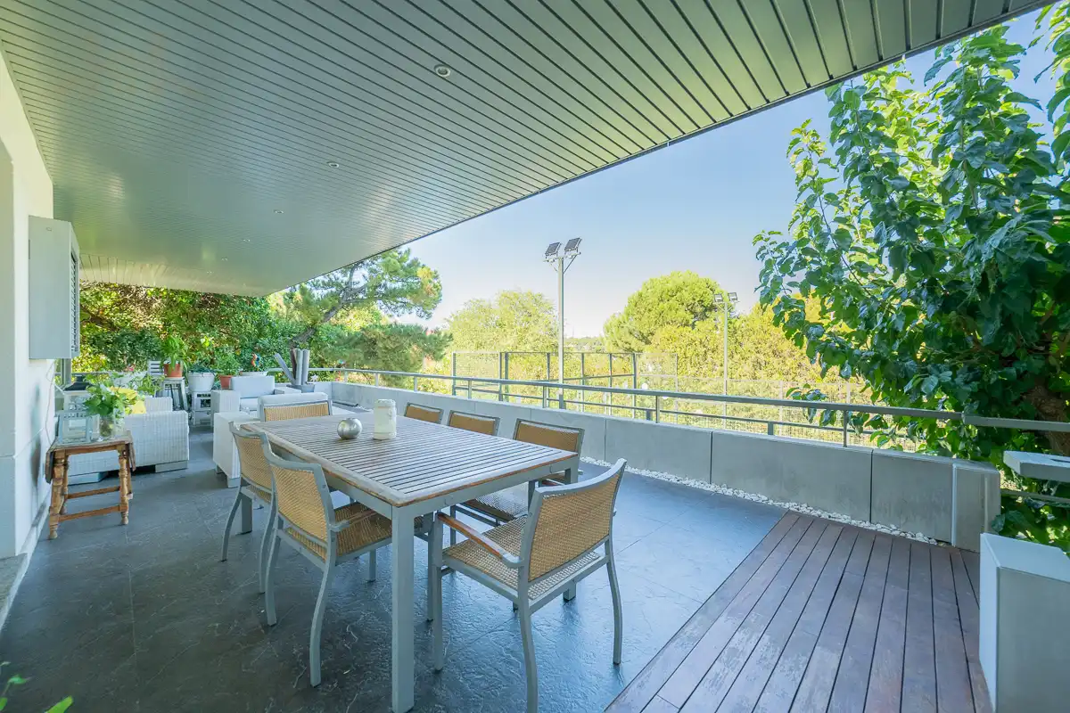 Terraza de Casa o chalet en venta en Las Rozas de Madrid