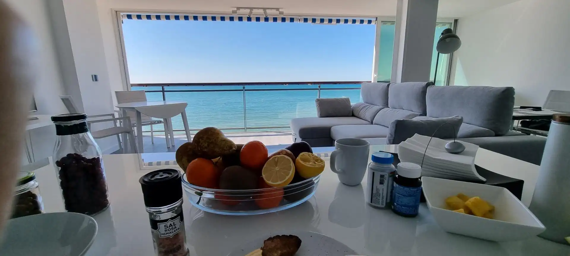Terrassa de Apartament de lloguer en Alicante / Alacant amb Aire condicionat i Moblat