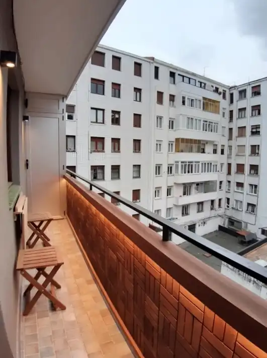 Terraza de Piso en venta en Bilbao  con Calefacción, Amueblado y Horno