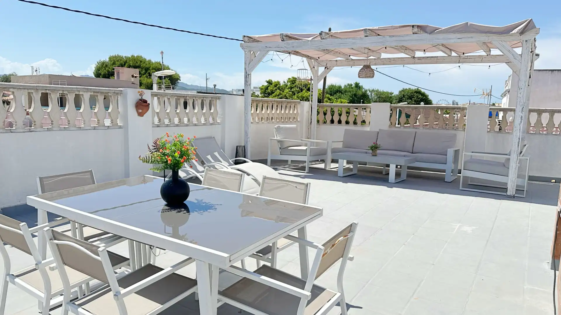 Terraza de Casa o chalet de alquiler en Gandia con Aire acondicionado, Calefacción y Terraza