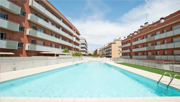 Swimming pool of Flat for sale in Mataró  with Air Conditioner and Swimming Pool