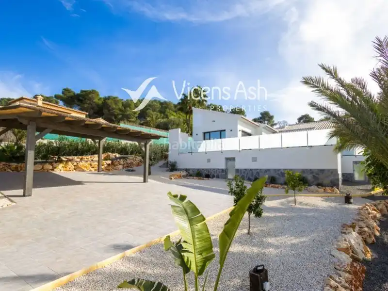 Exterior view of Houses for sale in Jávea / Xàbia  with Air Conditioner and Swimming Pool