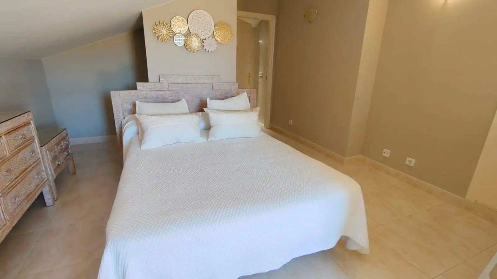 Schlafzimmer von Maisonette zur Miete in Sant Feliu de Guíxols mit Klimaanlage, Möbliert und Gemeinschaftspool