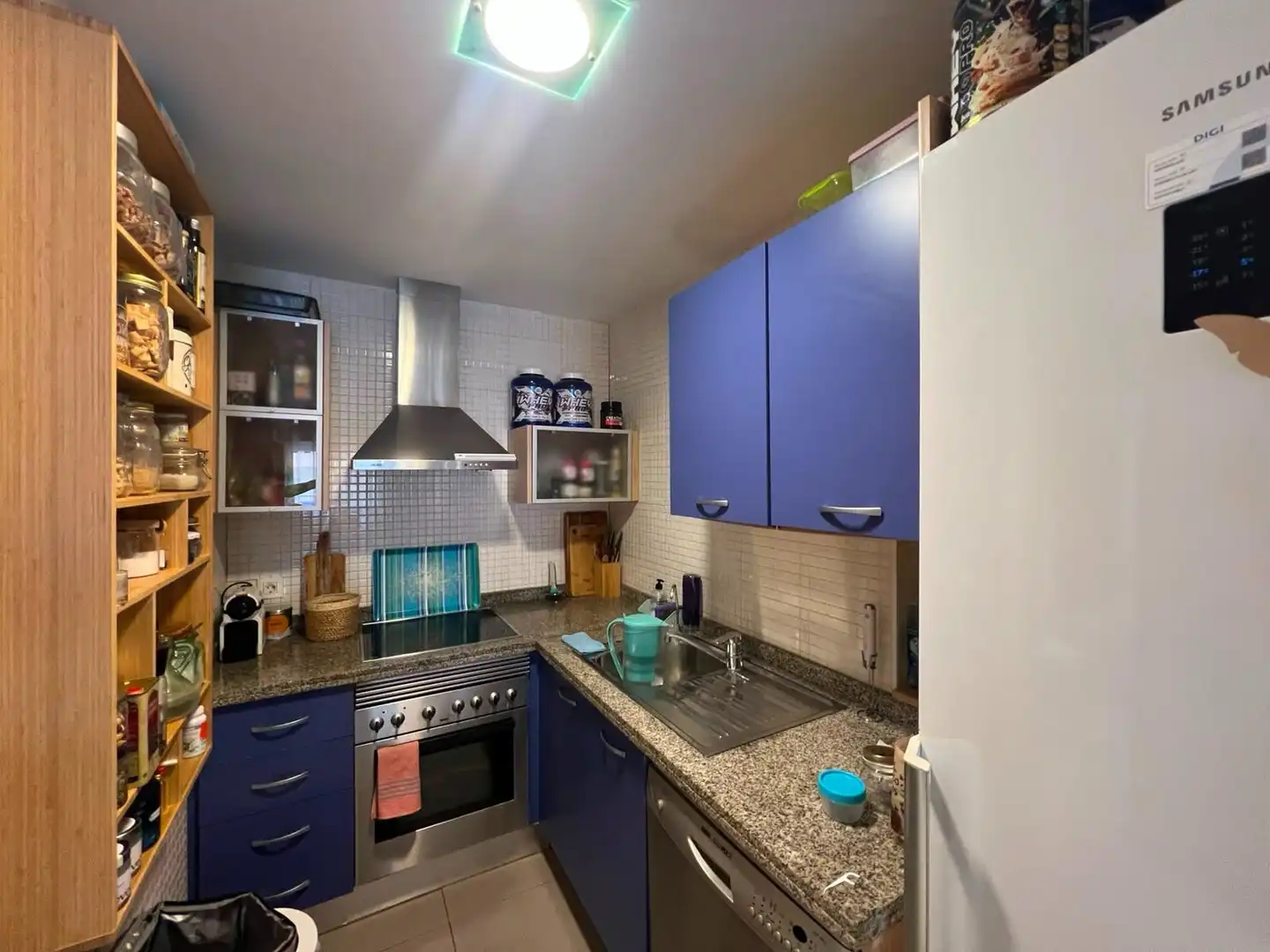 Cocina de Apartamento en venta en Villajoyosa / La Vila Joiosa con Jardín privado, Terraza y Piscina comunitaria