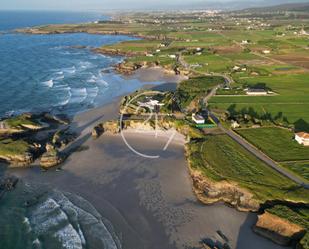 Vista exterior de Casa o xalet en venda en Ribadeo amb Balcó