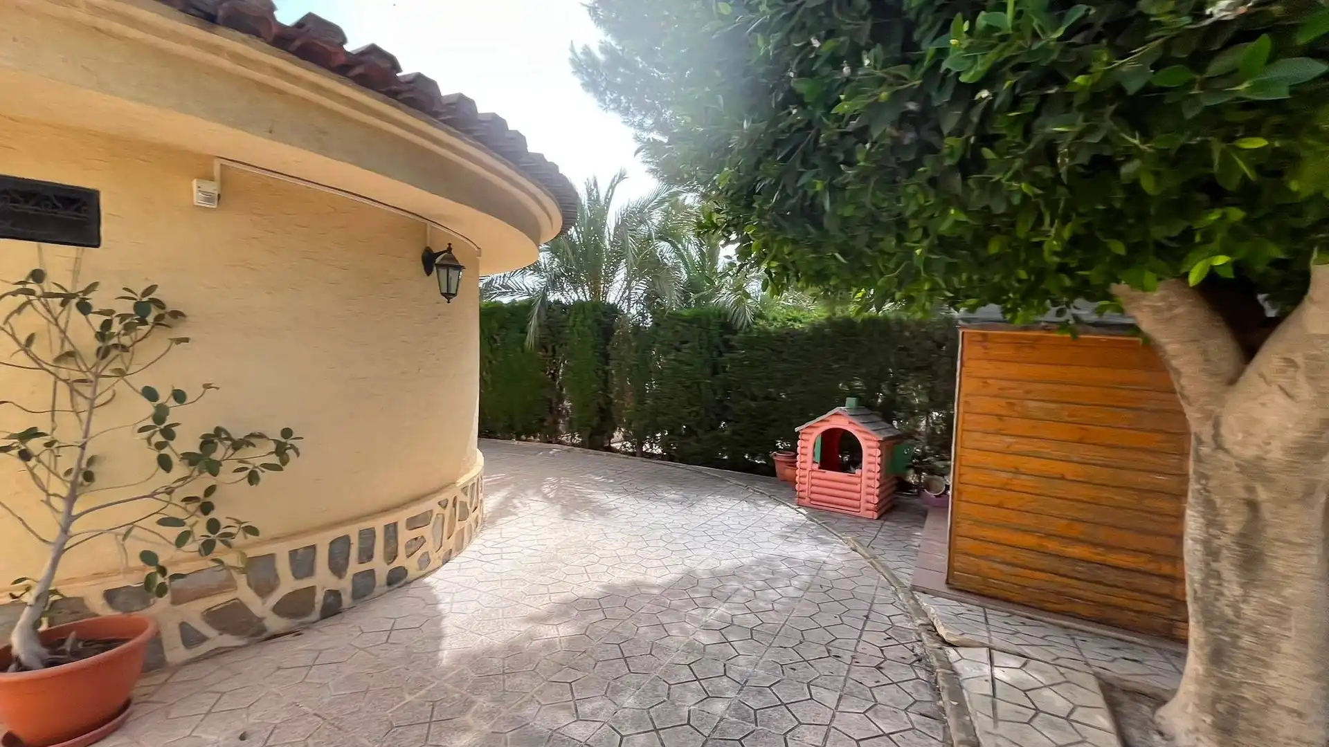 Jardín de Casa o chalet en venta en Elche / Elx con Aire acondicionado, Calefacción y Jardín privado