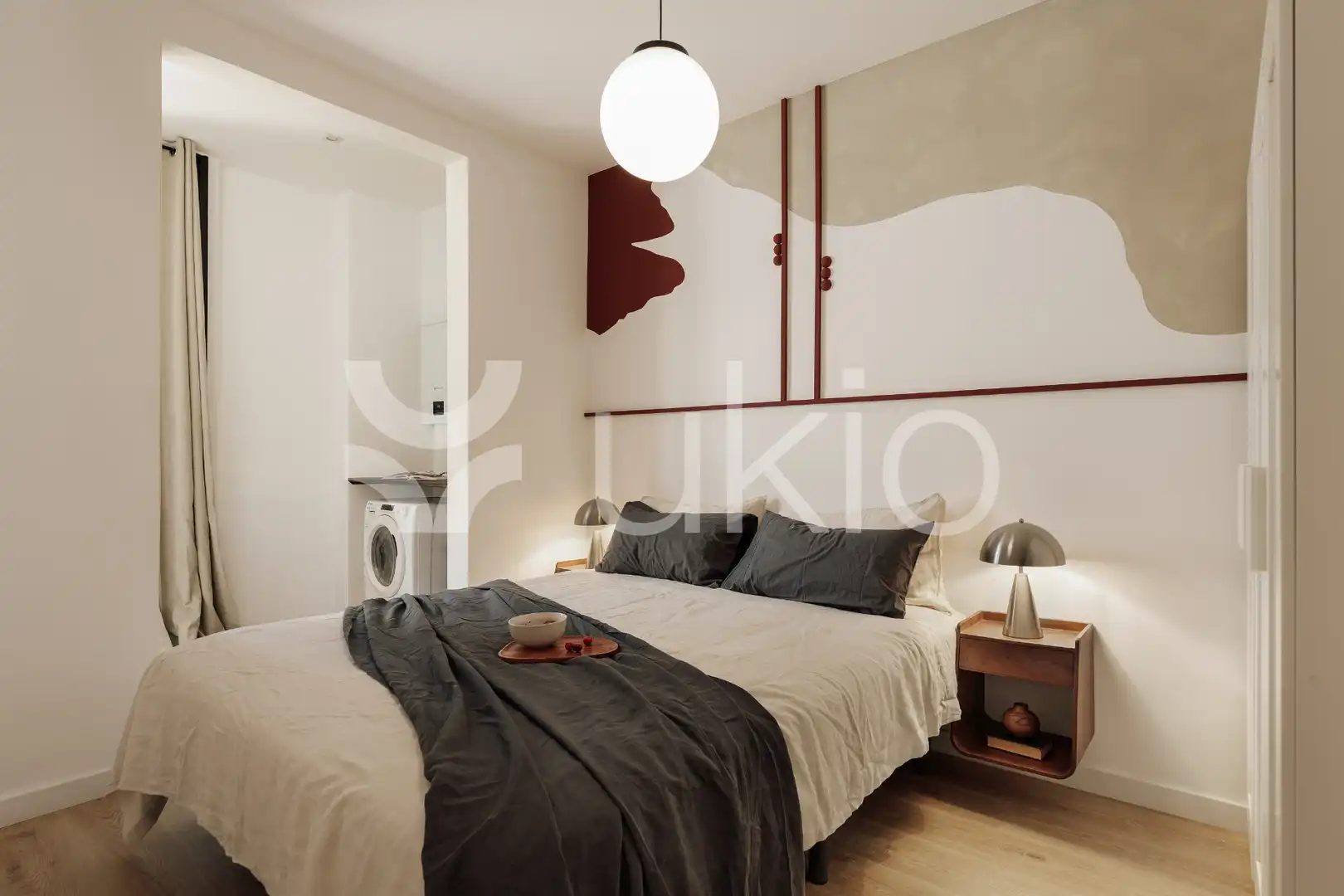 Bedroom of Apartments for rent in Barcelona  with Heating, Furnished and Oven