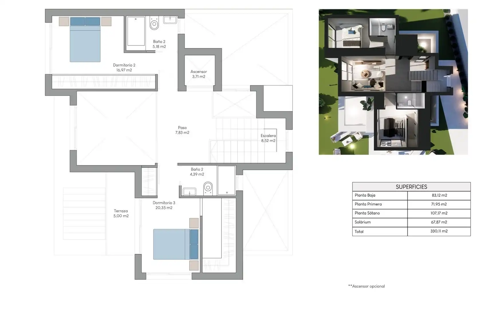 Chalet con piscina en venta en Balcón de Finestrat - Terra Marina, imagen 32