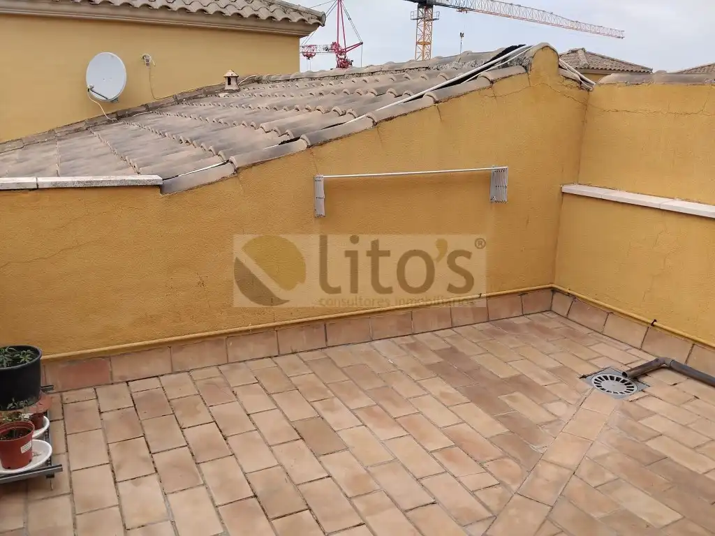Terrace of Detached homes for sale in Dos Hermanas  with Private garden and Swimming Pool