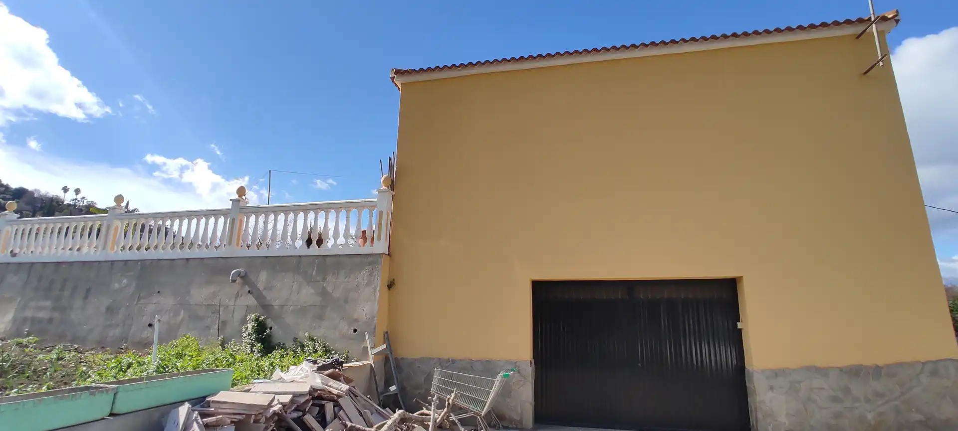 Vista exterior de Finca rústica en venda en Coín amb Jardí privat, Terrassa i Piscina