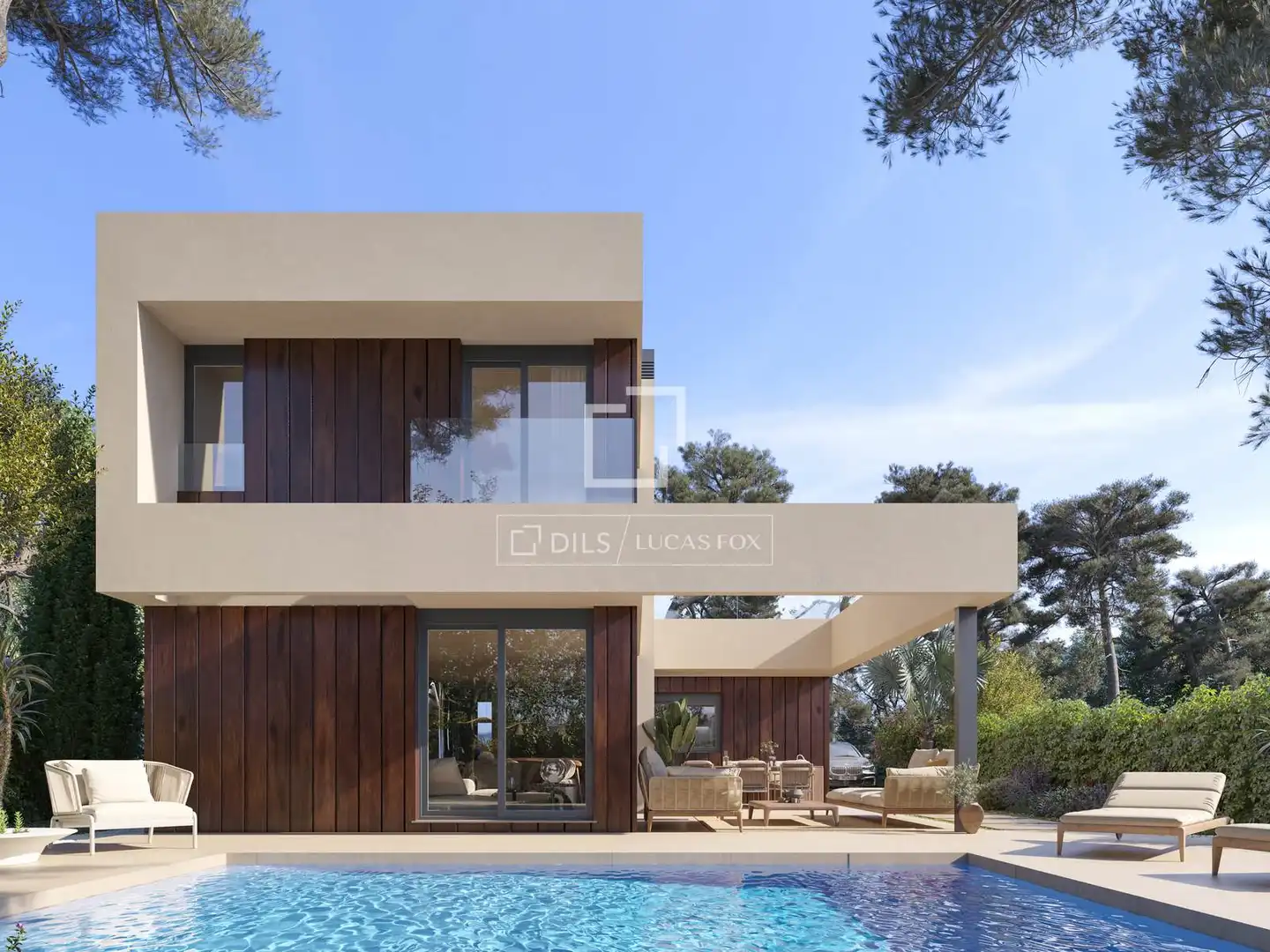 Vista exterior de Casa o chalet en venta en Godella con Aire acondicionado, Calefacción y Terraza