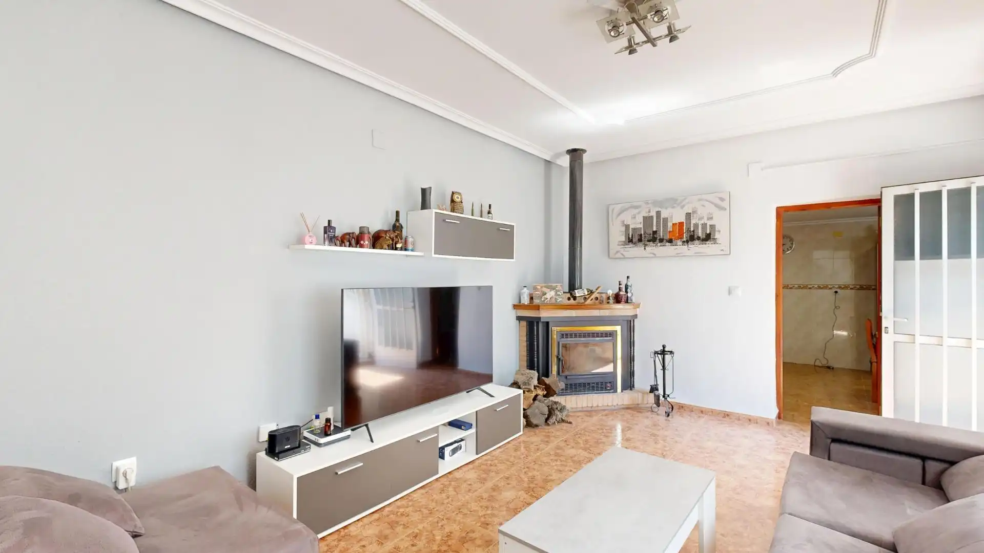 Living room of Houses for sale in Cartagena  with Air Conditioner, Terrace and Storage room