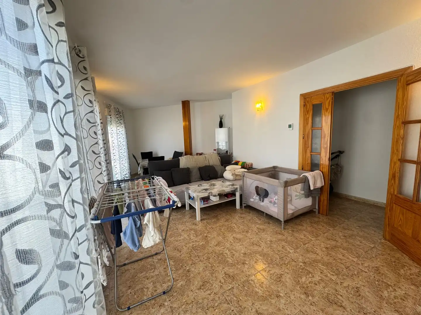 Living room of Flat for sale in El Vellón  with Heating, Terrace and Balcony
