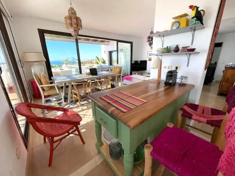 Dining room of Attic for rent in La Alcaidesa  with Air Conditioner, Heating and Terrace