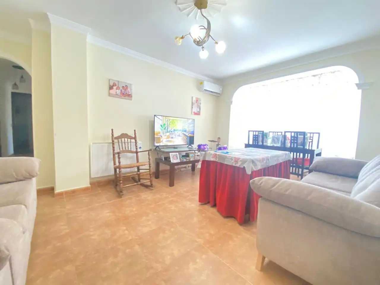 Sala de estar de Piso en venta en Sanlúcar de Barrameda con Aire acondicionado, Calefacción y Trastero