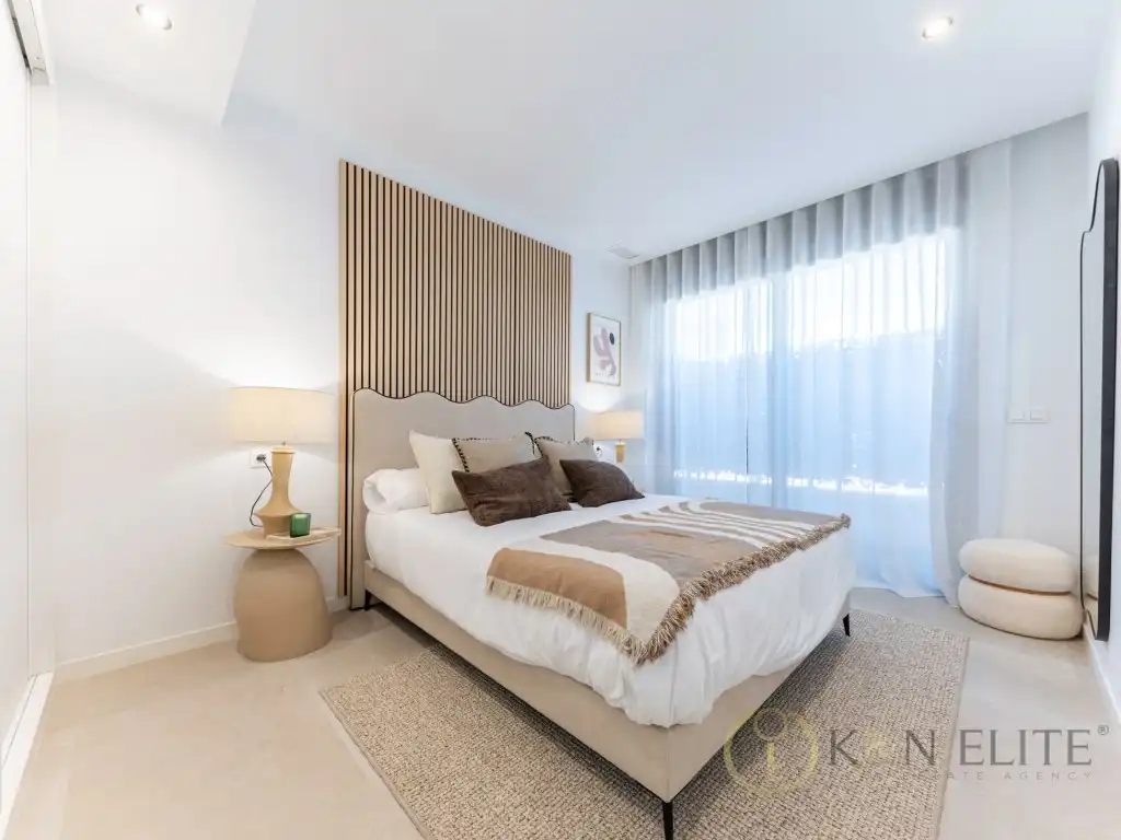 Schlafzimmer von Maisonette zum Verkauf in Benidorm mit Klimaanlage und Terrasse