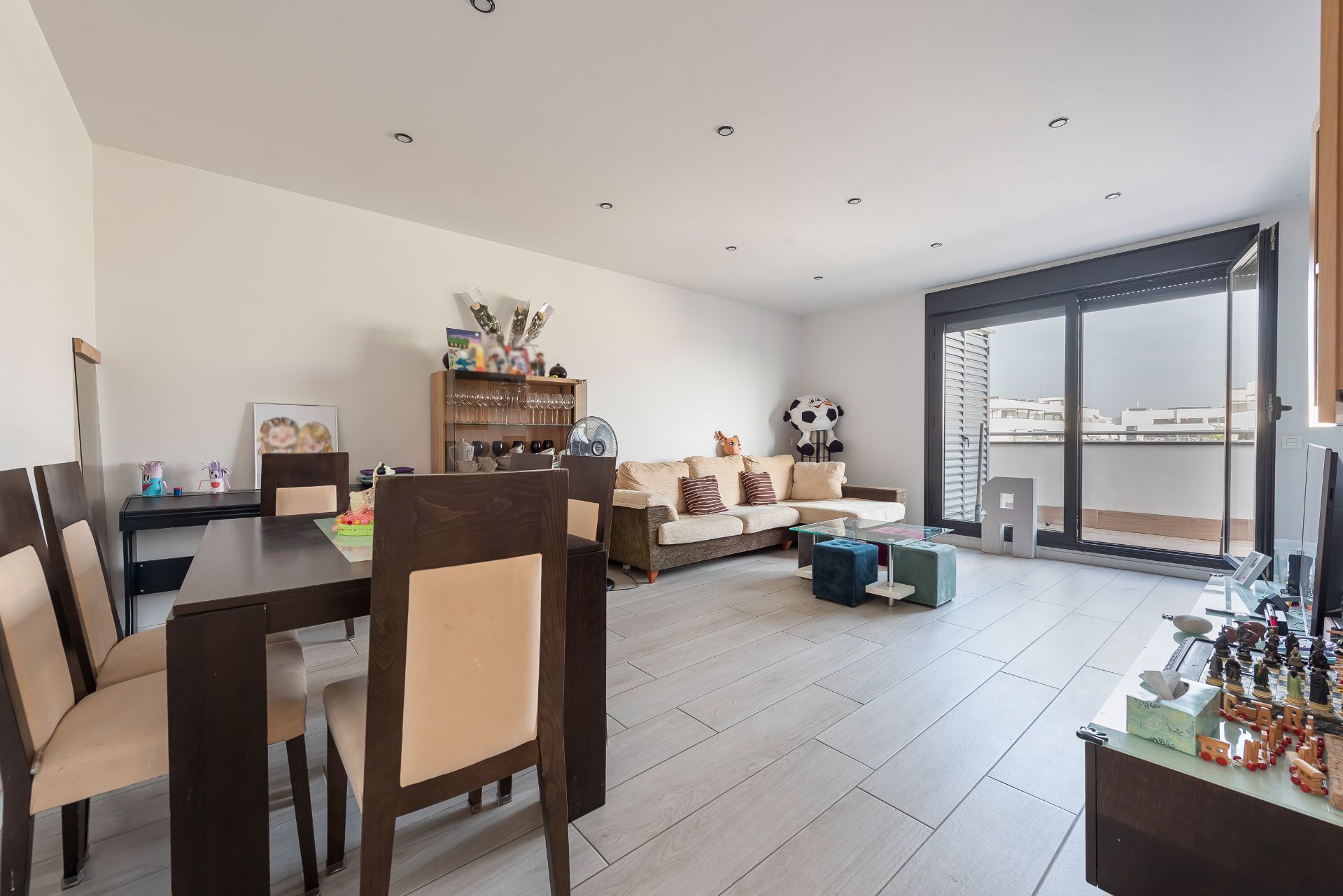 Sala de estar de Ático en venta en Rivas-Vaciamadrid con Aire acondicionado, Calefacción y Terraza