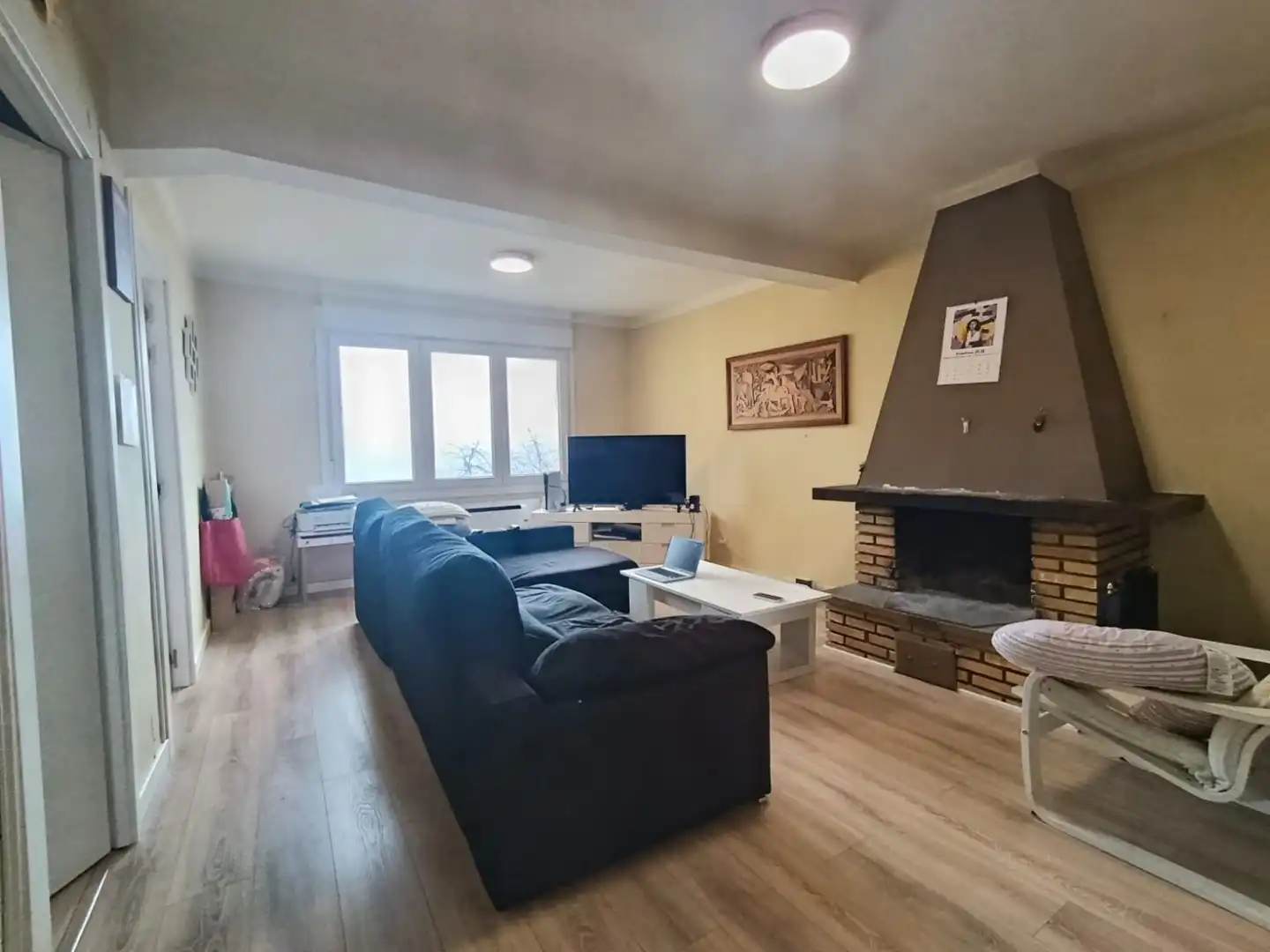 Living room of Flat for sale in Elgeta  with Heating, Terrace and Storage room