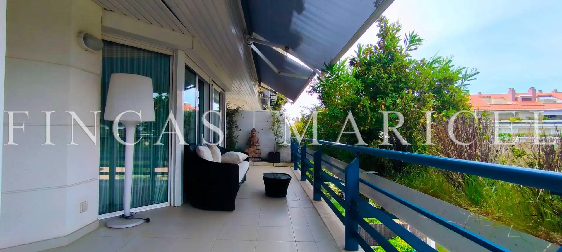 Terraza de Piso de alquiler en Sitges con Aire acondicionado, Calefacción y Terraza