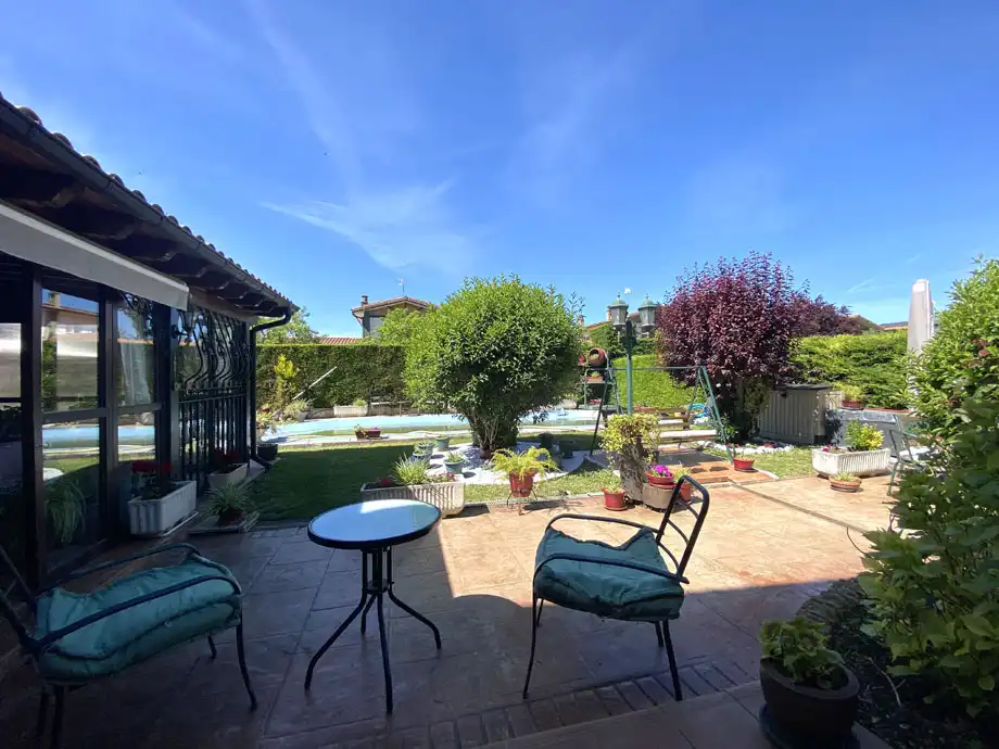 Jardín de Casa o chalet en venta en Alegría-Dulantzi con Calefacción, Jardín privado y Parquet