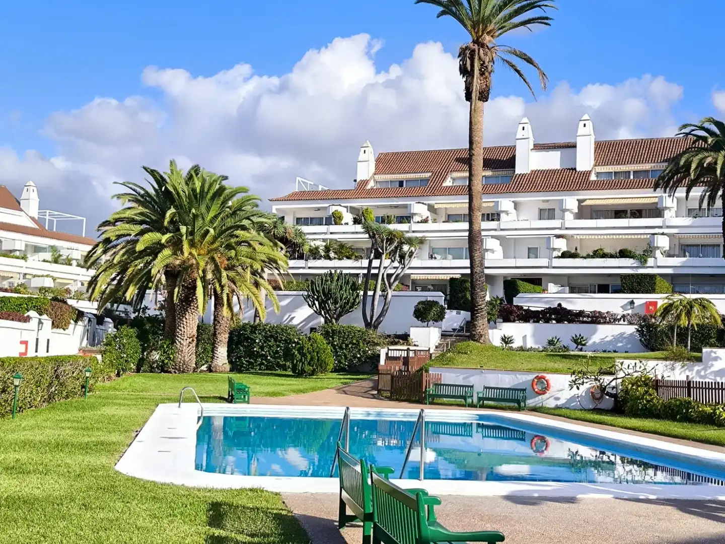 Außenansicht von Wohnungen zur Miete in Puerto de la Cruz mit Terrasse und Möbliert