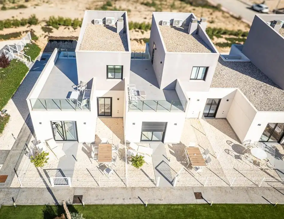 Terraza de Casa adosada en venta en Murcia con Aire acondicionado, Calefacción y Jardín privado