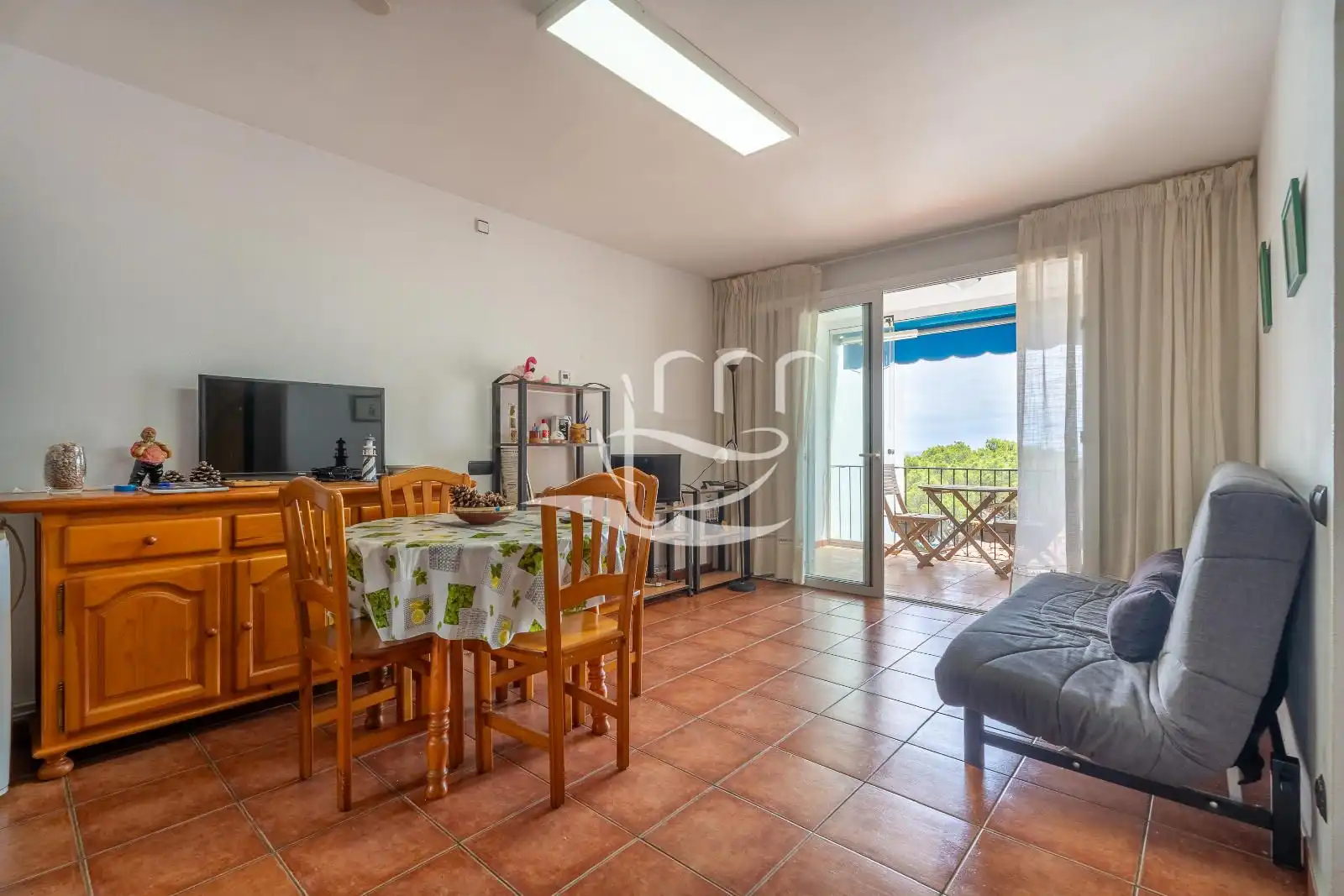 Sala de estar de Piso en venta en Palafrugell con Calefacción y Terraza