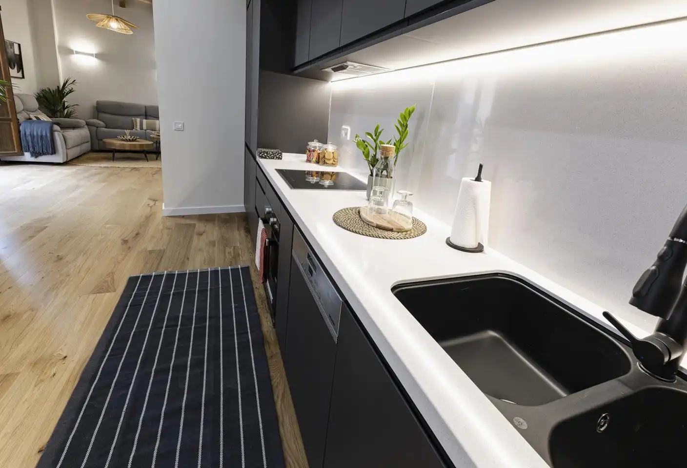 Küche von Maisonette zum Verkauf in  Palma de Mallorca mit Klimaanlage, Terrasse und Möbliert
