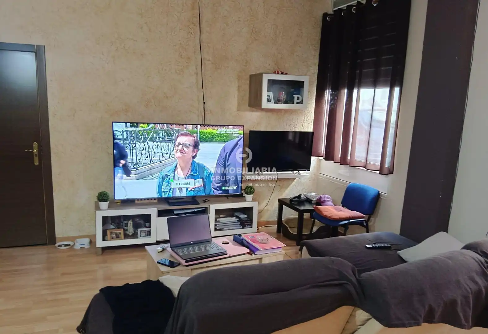 Sala de estar de Casa o chalet en venta en Aspe con Aire acondicionado y Trastero