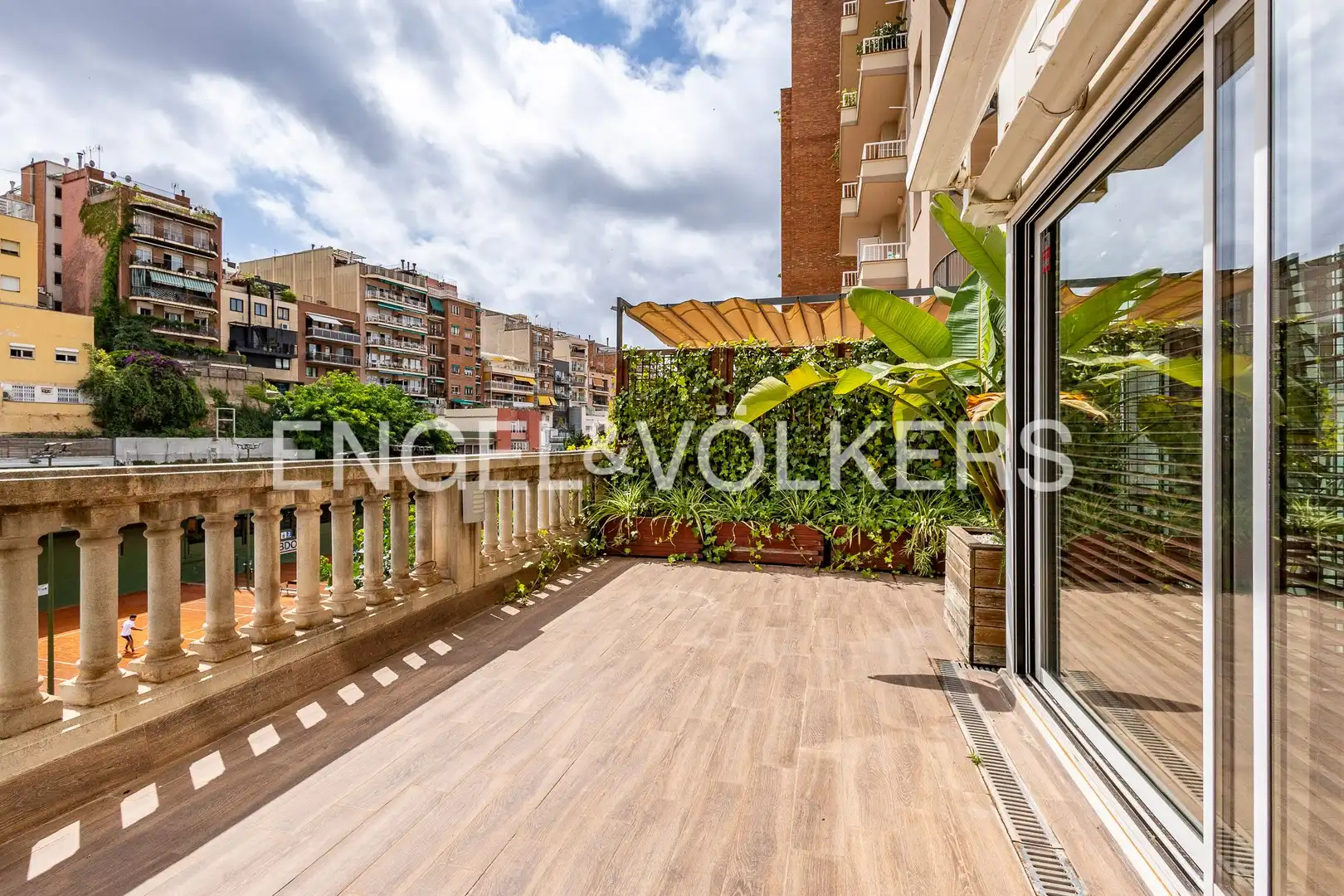 Terrasse von Wohnung zur Miete in Barcelona mit Klimaanlage, Heizung und Terrasse