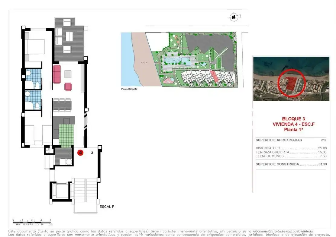 Apartament amb terrassa en venda a Las Marinas / Les Marines, imagen 7