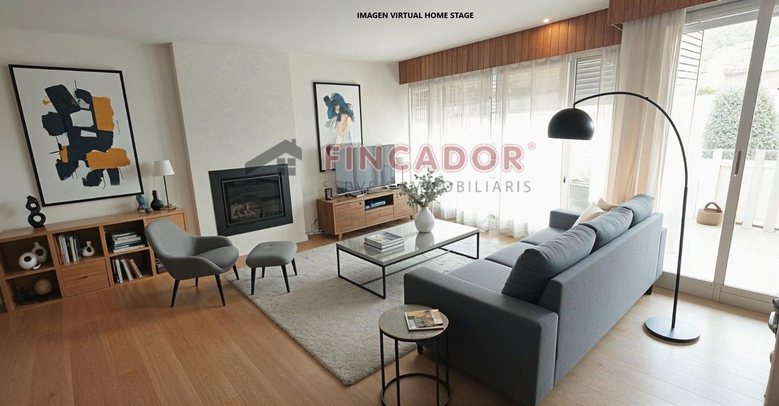Living room of Flat for sale in Cabrils  with Heating, Terrace and Storage room