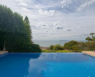 Swimming pool of House or chalet for sale in Alicante / Alacant  with Heating, Private garden and Parquet flooring
