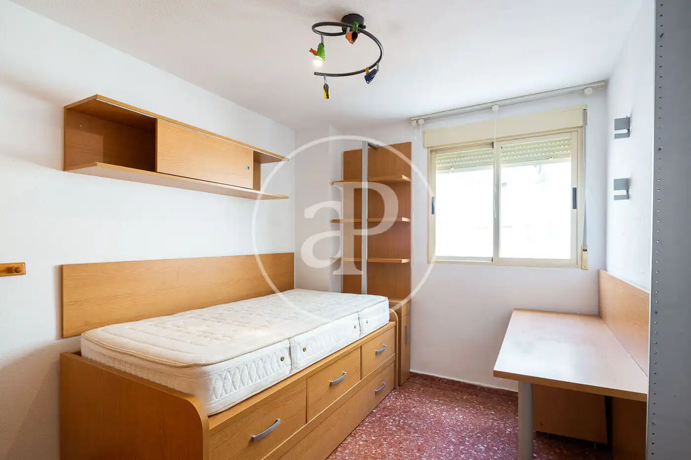 Habitación de Piso de alquiler en Valencia con Aire acondicionado, Calefacción y Amueblado