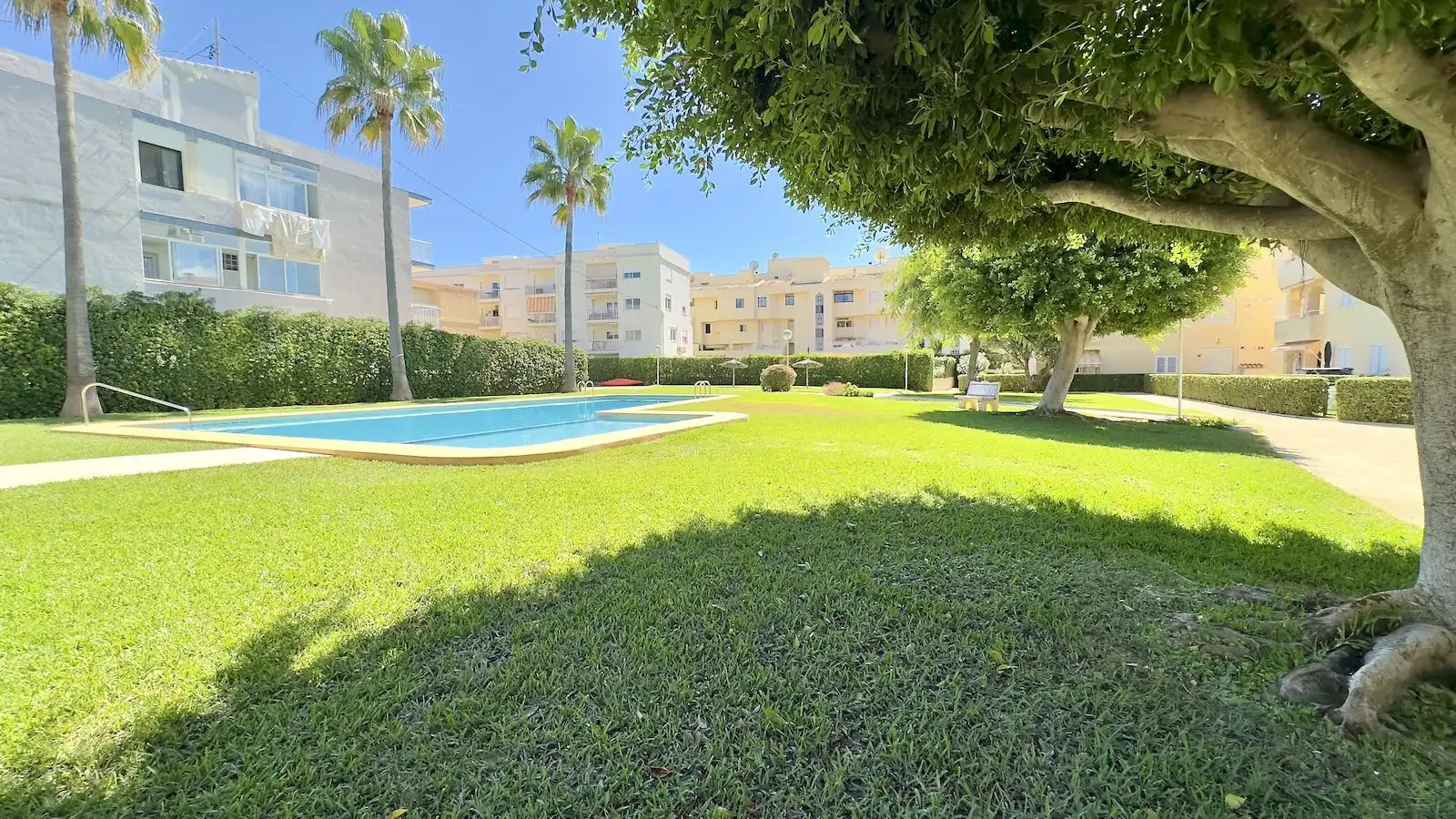 Exterior view of Apartments for sale in Jávea / Xàbia  with Air Conditioner, Heating and Private garden