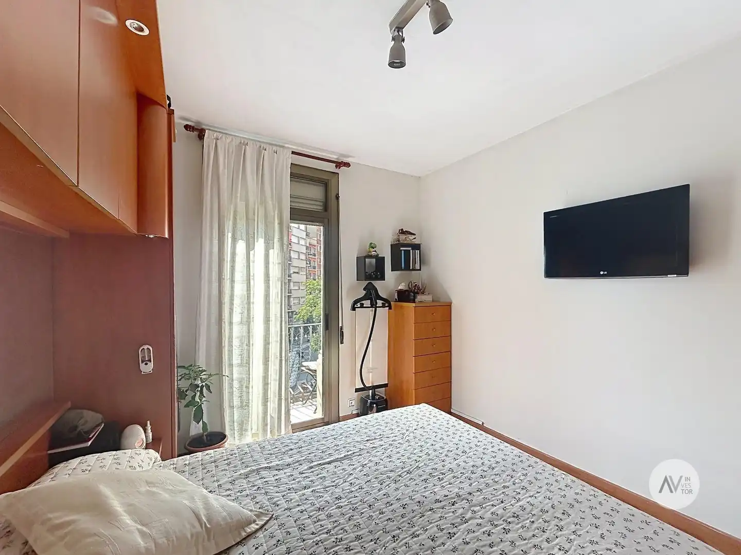 Habitación de Apartamento en venta en Barcelona con Aire acondicionado, Calefacción y Parquet