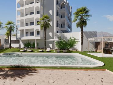 Appartement compact avec piscine à vendre à Bigastro