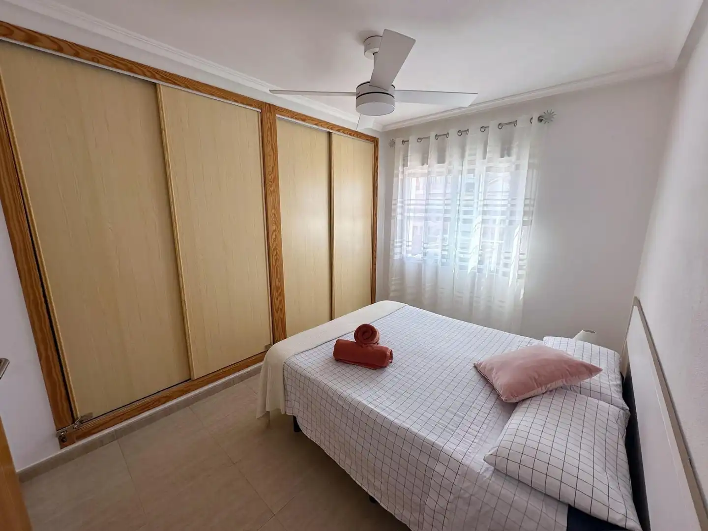 Schlafzimmer von Maisonette zur Miete in Pulpí mit Klimaanlage und Gemeinschaftspool