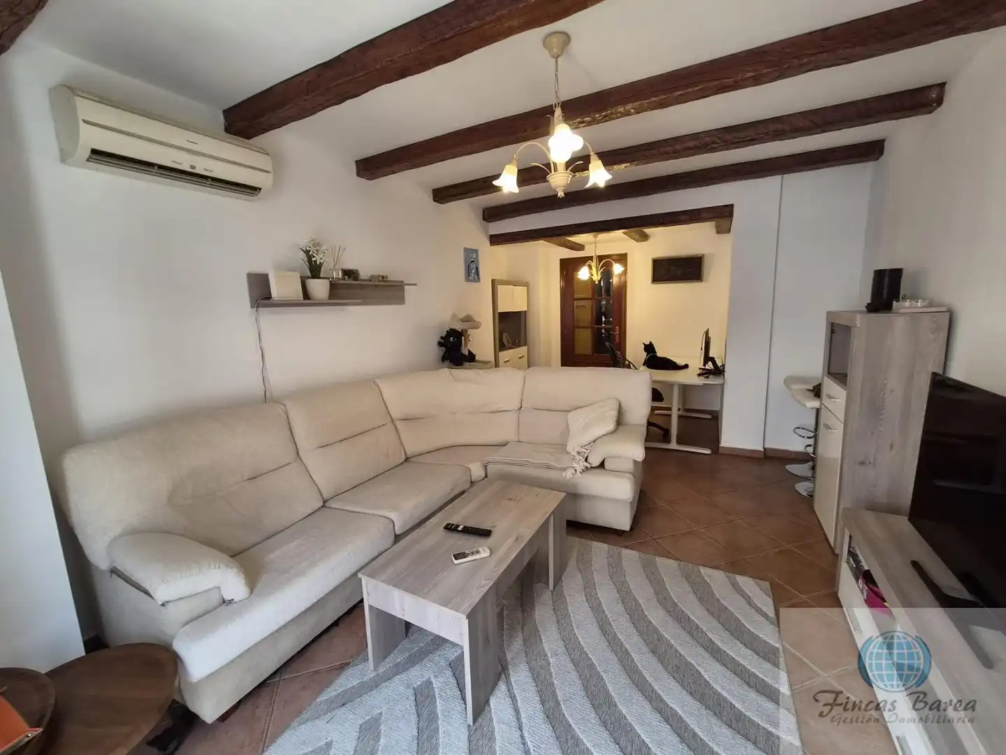 Living room of Flat for sale in Mijas  with Air Conditioner and Balcony