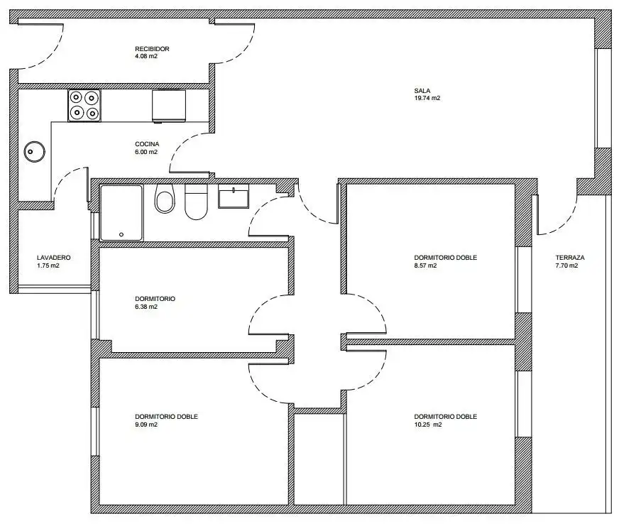 Wohnung mit Balkon zum Verkauf in Calle JOAN GÜELL, imagen 27
