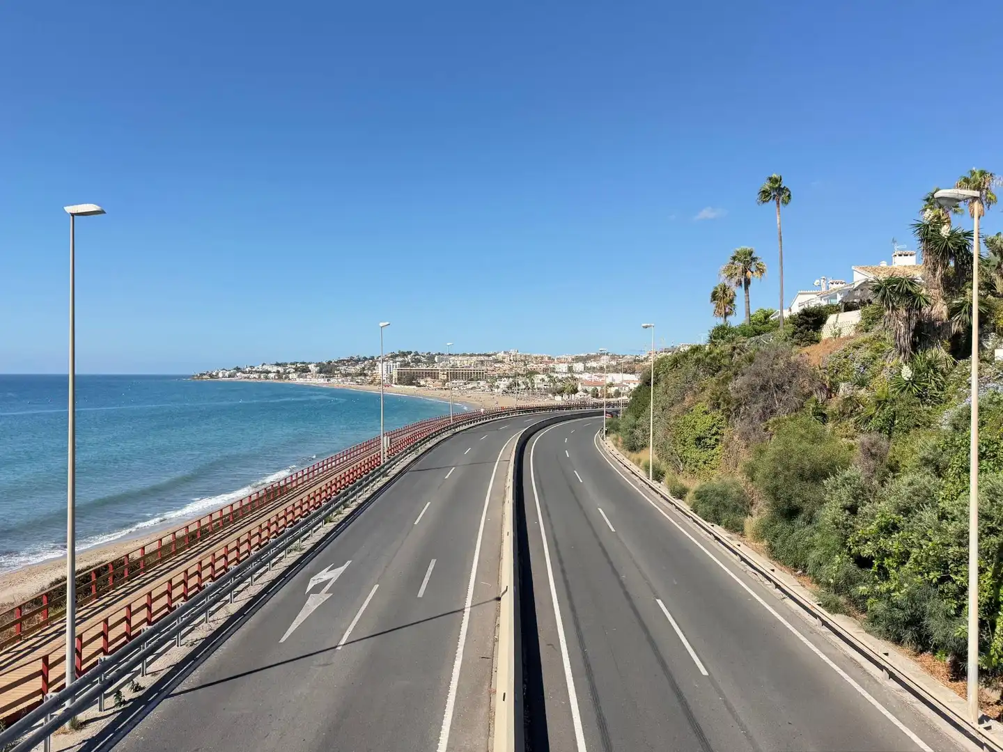 Exterior view of Flat for sale in Mijas  with Private garden, Terrace and Community pool