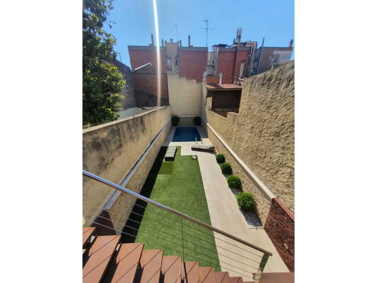 Vista exterior de Casa o xalet en venda en Sabadell amb Aire condicionat, Calefacció i Parquet