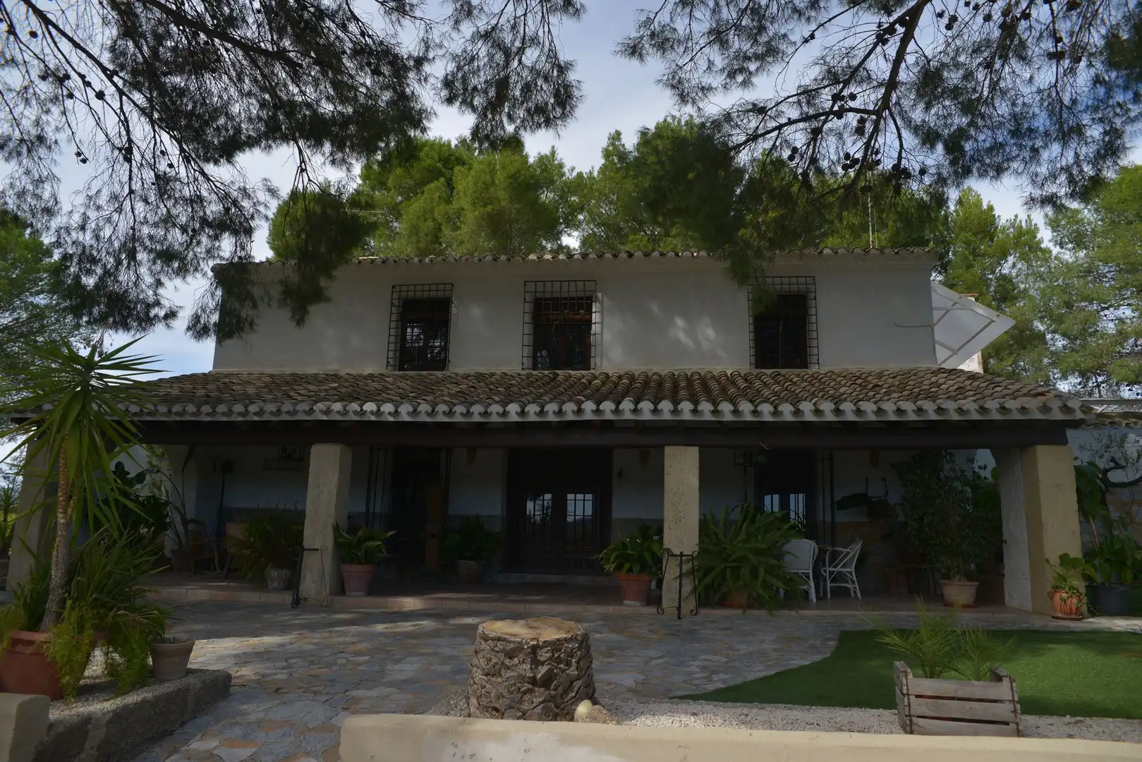 Vista exterior de Casa o xalet en venda en Mula amb Calefacció, Jardí privat i Terrassa