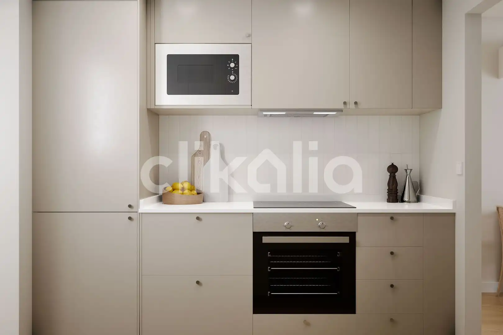 Kitchen of Flat for sale in Madrid  with Air Conditioner, Heating and Terrace