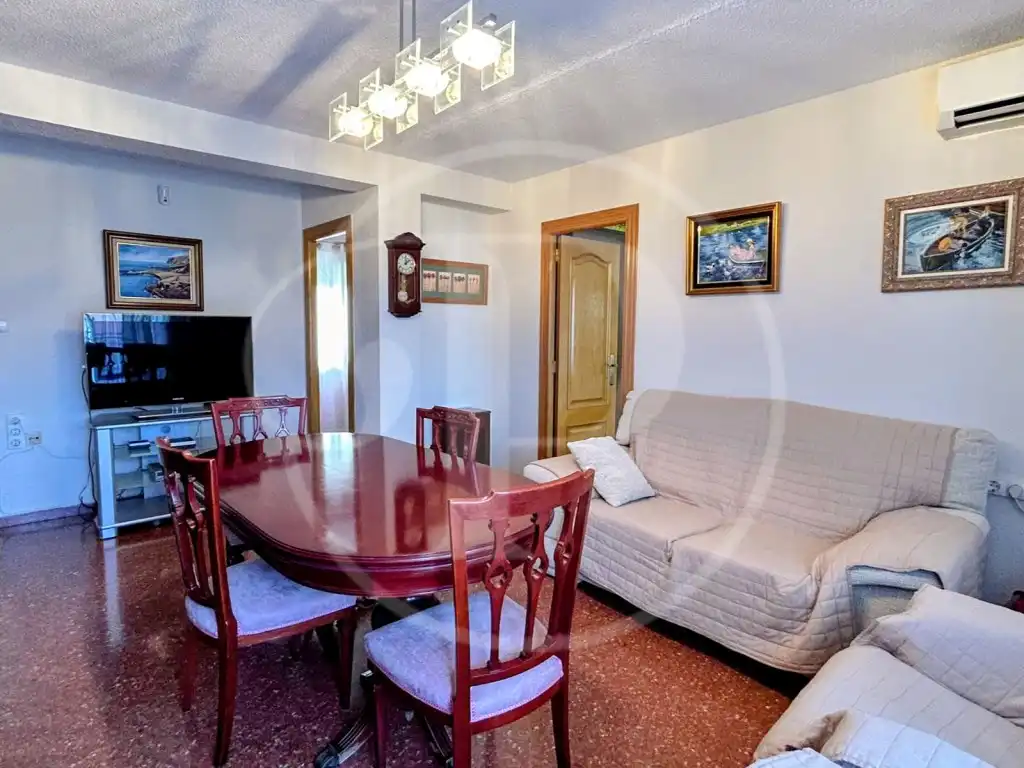 Wohnzimmer von Wohnungen zum Verkauf in Valencia mit Klimaanlage und Balkon