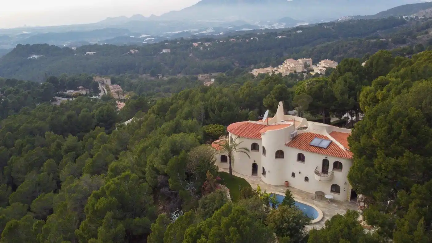 Vista exterior de Casa o chalet en venta en Altea la Vella
