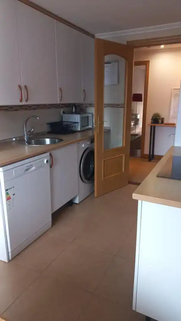 Cocina de Dúplex en venta en Trespaderne con Parquet, Trastero y Amueblado